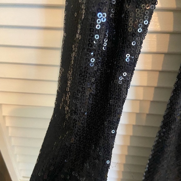 Windsor Black Sequin Dress size Small - Picture 5 of 14
